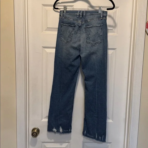 McGuire Women's Light Blue Distressed Jeans - Picture 4 of 8